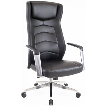 AOF-AGT512CH03-HB -  EXECUTIVE HIGH BACK LEATHER OFFICE CHAIR 