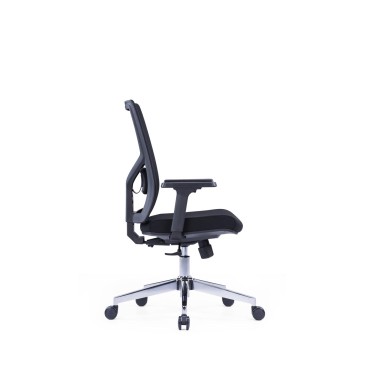 ERGONOMIC LOW BACK CHAIR - AOF-AGT226BBLACK-LB