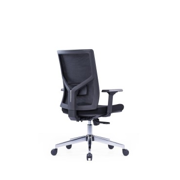 ERGONOMIC LOW BACK CHAIR - AOF-AGT226BBLACK-LB