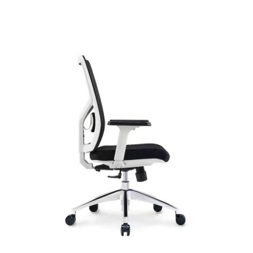 ERGONOMIC LOW BACK CHAIR - AOF-AGT226BWHITE-LB