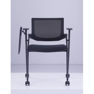 Student Chair with Writing pad and wheels - AOF-AGT-128D