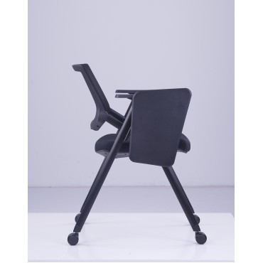 Student Chair with Writing pad and wheels - AOF-AGT-128D