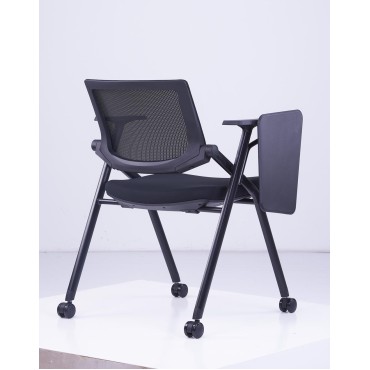 Student Chair with Writing pad and wheels - AOF-AGT-128D
