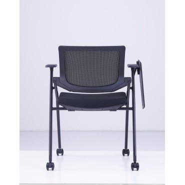 Student Chair with Writing pad and wheels - AOF-AGT-128D