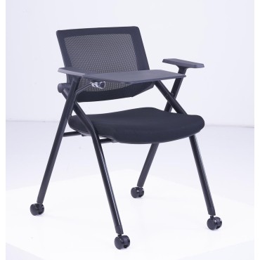 Student Chair with Writing pad and wheels - AOF-AGT-128D