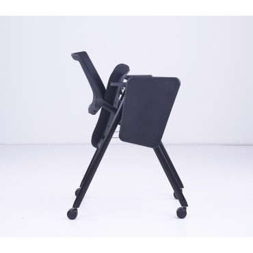 Student Chair with Writing pad and wheels - AOF-AGT-128D
