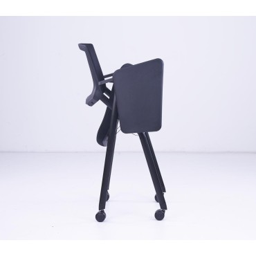 Student Chair with Writing pad and wheels - AOF-AGT-128D
