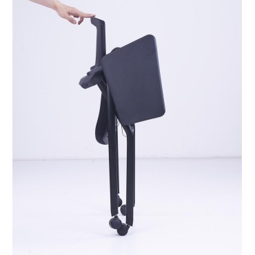 Student Chair with Writing pad and wheels - AOF-AGT-128D