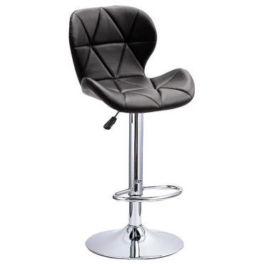 COUNTER HIGH STOOL CHAIR - AOF-AGT3008 - BLACK