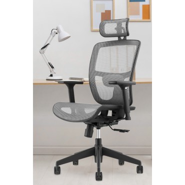 AOF-AGT512084    -    ERGONOMIC FULL MESH OFFICE CHAIR