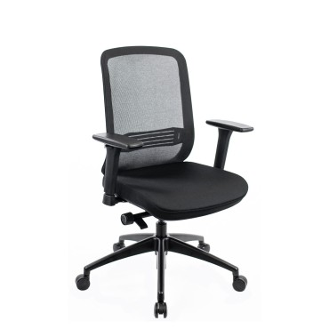 AOF-AGT51255-MB   -   ERGONOMIC MEDIUM BACK MESH CHAIR
