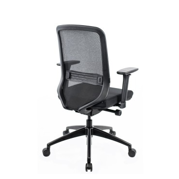AOF-AGT51255-MB   -   ERGONOMIC MEDIUM BACK MESH CHAIR