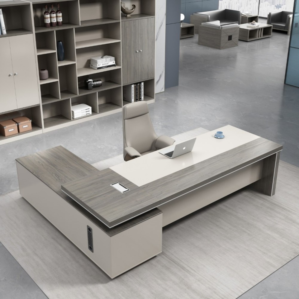 Manager Office L shape Desk - AOF-AGTEXECUTIVE601